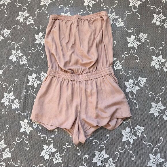 Aritzia  Azure Skies Cropsey Romper Sz XS - Picture 4 of 13